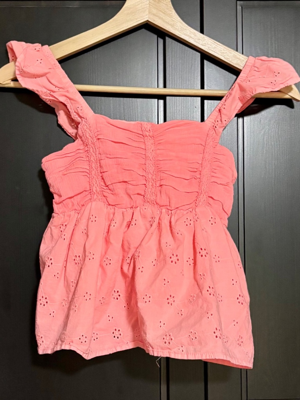 Justice Girls Babydoll Top, Girls Size S (7/8)